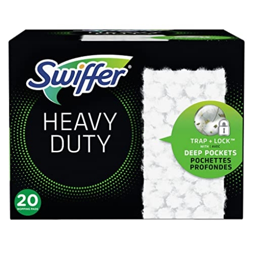 Picture of Swiffer 80314634 Swiffer Sweeper Heavy Duty Multi-Surface Dry Cloth Refills for Floor Sweeping & Cleaning, 20Count (EA)