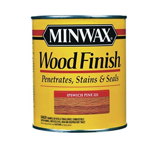 Picture of Minwax 70004444 Minwax Wood Finish Semi-Transparent Ipswich Pine Oil-Based Wood Stain 1 qt. (PK-4-EA)