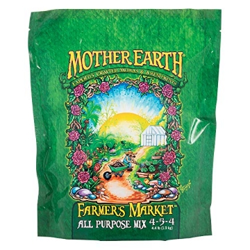 Picture of HYPONEX CORPORATION HGC733953 Mother Earth Farmer’s Market All Purpose Mix, Fertilizer for Plants, Flowers, Vegetables, and More, 4.4 lbs. (EA)