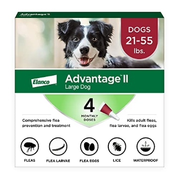 Picture of DRP RESOURCES INC 81520283-ARD Advantage II Large Dog Vet-Recommended Flea Treatment & Prevention | Dogs 21-55 lbs. | 4-Month Supply (EA)