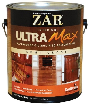 Picture of ZARGES 36113 ZAR Ultra Max Semi-Gloss Clear Polyurethane 1 gal. (PK-2-EA)