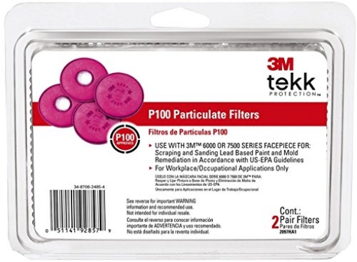 Picture of 3M 2097H2DC 3M P100 Particulate Filters (2000 Series); 2096; Acid Gas (EA)