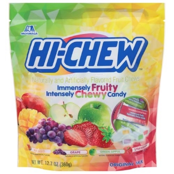 Picture of MORINAGA 51370 Hi Chew Original Chewy Candy - Stand Up Bag, 12.7 Ounce -- 6 per case. (PK-6-EA)
