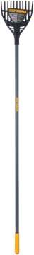 Picture of True Color Toner 2919100 True Temper 2919100 Poly Shrub Rake with Cushion Grip, 8", Gray (EA)