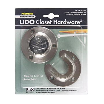 Picture of LIDO DESIGNS LB-14-505SET Lido Designs Closet Flange Set for Tubing Finish: Satin Nickel (EA)