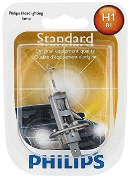 Picture of Philips Monitors H1B1 Philips 12258B1 H1 Standard Halogen Replacement Headlight Bulb, 1 Pack (EA)