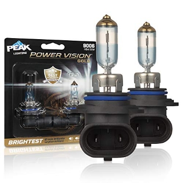 Picture of Peak Accessories 9006PVG-2BPP PEAK Power Vision Gold Automotive High Performance 9006/HB4 55W Headlight Bulbs (2 Pack) (EA)