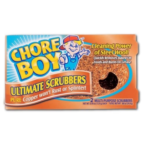 Picture of Chore Boy 10811435002159 Chore Boy Copper Scouring Pad-2ct (EA)