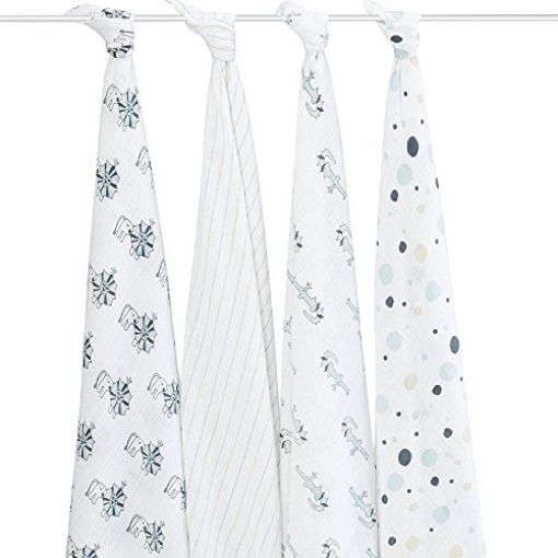 Picture of Unknown R101 Aden and Anais Swaddle Blanket in Royal (EA)