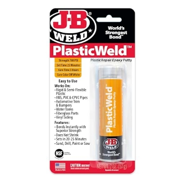 Picture of J B Weld 8237 J-B Weld 8237 PlasticWeld Plastic Repair Epoxy Putty - 2 oz. (EA)
