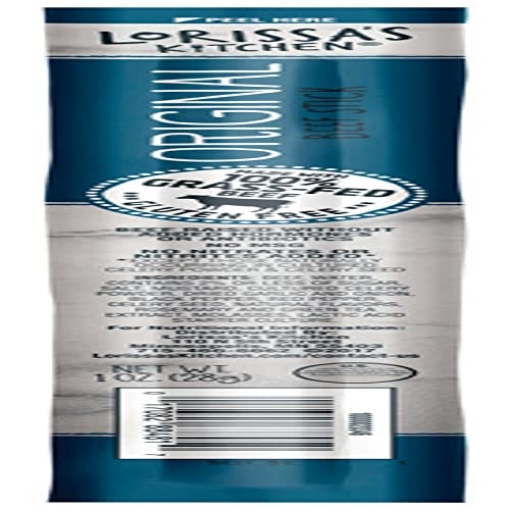 Picture of JCK 10000021337 Jack Link's Lorissa's Kitchen Original Beef Stick 1 oz. Packet - Case of: 12;12 (PK-12-EA)