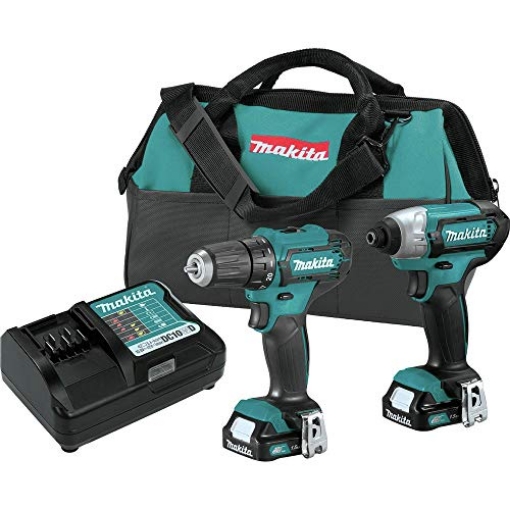 Picture of Makita CT232 Makita CT232 CXT 12V Max Lithium-Ion Cordless Drill Driver and Impact Driver Combo Kit (1.5 Ah) (EA)