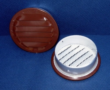 Picture of MAURICE FRANKLIN LOUVER RLB-100 1.5 MINI LOUVER BROWN 1.5" (EA)