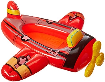 Picture of Intex Entertainment 59380EP Intex Inflatable Red Airplane Pool Cruiser Boat for Children (EA)