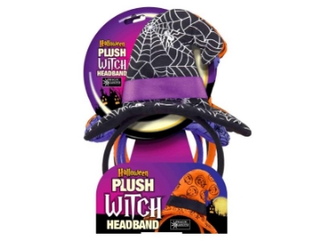 Picture of SHAWSHANK LEDZ 768310 Shawshank Ledz 9095883 Plush Witch Headband - Pack of 8 Multicoloured (PK-8-EA)