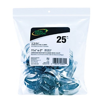 Picture of IDEAL TRIDON 6724550 Ideal Tridon Hose Clamps Stainless Steel 1" (EA)