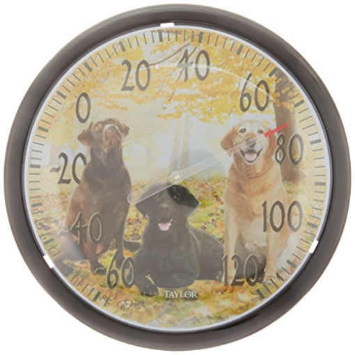 Picture of TAYLOR PRECISION PRODUCTS 6703N Taylor Weather Resistant Shatterproof Dial Thermometer, No Size, Black & Yellow (EA)