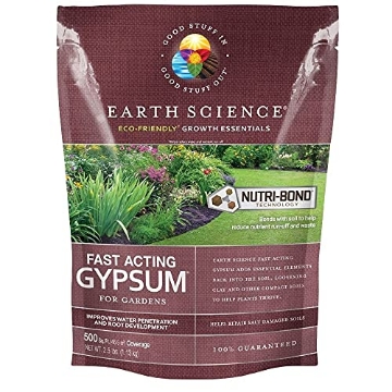 Picture of SKYLINK TECHNOLOGIES 12132-6 Earth Science Fast Acting Gypsum - Soil Conditioner Adds Calcium, Repairs Salt Damage & Root Growth with Nutri-Bond Runoff Reduction Technology (2.5 lb) (EA)