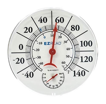 Picture of HEADWIND 840-0209 8" Dial Thermometer/Hygrometer, 840-0209 (PK-5-EA)
