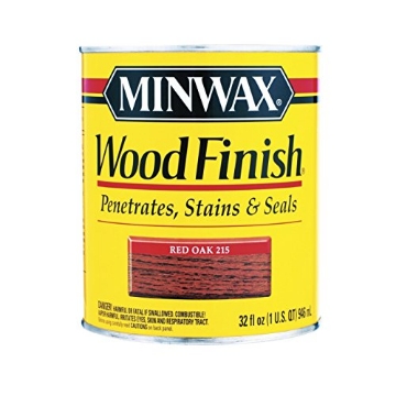 Picture of Minwax 70040444 Minwax Wood Finish Semi-Transparent Red Oak Oil-Based Wood Stain 1 qt. (PK-4-EA)
