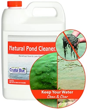 Picture of CRYSTAL BLUE 00114 Crystal Blue Natural Pond Cleaner - Muck and Sludge Remover, Safe for Koi - 1 Gallon (EA)