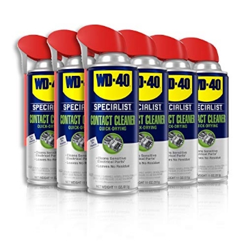 Picture of WD-40 Company 30055 WD-40 Specialist Contact Cleaner Spray, 11 oz. [6-PACK] (PK-6-EA)