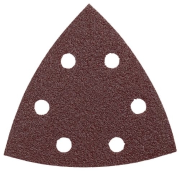 Picture of BOSCH SECURITY SYSTEMS, INC SDTR060 BOSCH SDTR060 Detail Triangle, Hook & Loop Sanding Sheet, Brown 60 Grit, 5-Pack (EA)