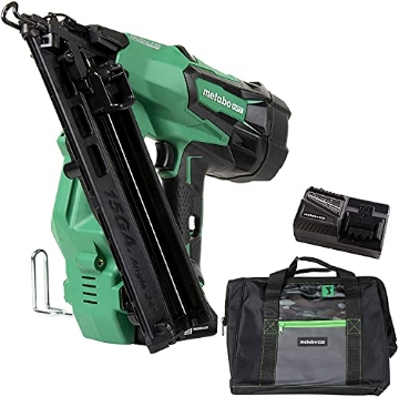 Picture of METABO HPT NT1865DMASTM Metabo HPT 18V MultiVolt™ Cordless Angled Finish Nailer Kit | Accepts Nails 1-1/4-Inch up to 2-1/2-Inch | 15 Gauge | Lifetime Tool Warranty | NT1865DMAS (EA)