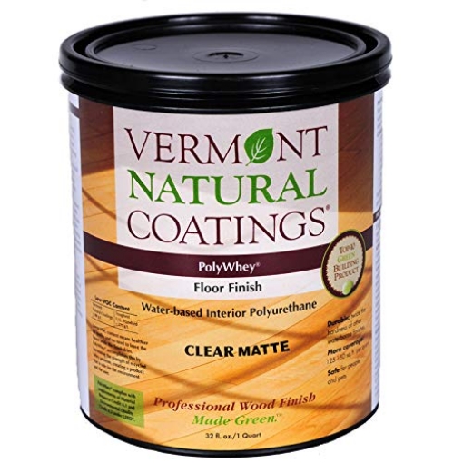Picture of VERMONT NATURAL COATINGS INC 101251 Vermont Natural Coatings PolyWhey Matte Clear Water-Based Floor Finish 1 qt. - Case of: 6 (PK-6-EA)