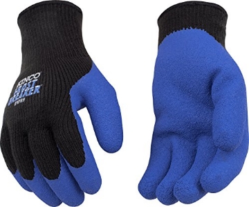 Picture of KINCO LLC 1789-L Kinco 1789 Frostbreaker Latex Form Fitting Thermal Gripping Glove, Work, Large, Blue/Black (Pack of 1 pairs) (EA)