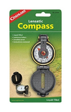 Picture of COGHLAN S LTD 8164 Coghlan's Analog Lensatic Compass (EA)