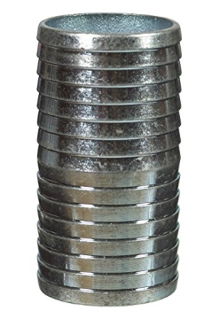 Picture of STZ INDUSTRIES FIMCO-1 BK Products 1 in. Barb x 1 in. Dia. Barb Galvanized Steel Coupling (EA)