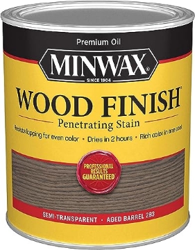 Picture of Minwax 701054444 Minwax® Wood Finish™, Aged Barrel, 1 Quart (PK-4-EA)
