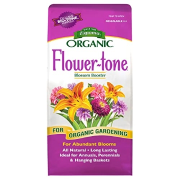 Picture of Espoma Company - Naturals FT4 Espoma Organic Flower-tone 3-4-5 Natural & Organic Plant Food; 4 lb. Bag; Organic Fertilizer for Flowers, Annuals, Perennials & Hanging Baskets. Blossom Booster (EA)