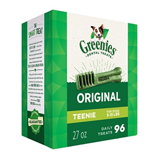 Picture of GREENIES 428634 Greenies Dental Dog Treats Teenie Treats for Dogs ( 96 Treats, 27 Ounces) (EA)