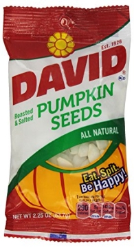 Picture of DAVID CRESEY PRODUCTS 496259 David's Pumpkin Seeds, 2.2500-ounces (Pack of12) (PK-12-EA)