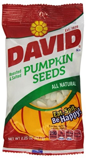 Picture of DAVID CRESEY PRODUCTS 496259 David's Pumpkin Seeds, 2.2500-ounces (Pack of12) (PK-12-EA)