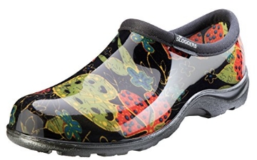 Picture of Sloggers 5102BK06 Sloggers Original Waterproof Rain and Garden Shoe for Women– Outdoor Slip-On Garden Clog - Made in The USA with Premium Comfort Insole and Arch Support - Midsummer Black, Size 6 (EA)