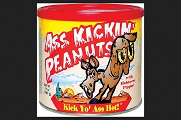Picture of SOUTHWEST SPECIALTY FOOD INC AK 703 ASS KICKIN' - Peanuts with Habanero Pepper (12 by 12 Ounce Can) (PK-12-EA)