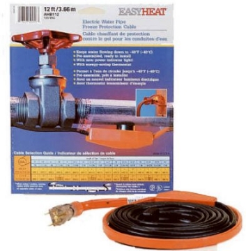 Picture of Easy Track AHB112A Easy Heat AHB 12 ft. L Heating Cable For Water Pipe Heating Cable (EA)