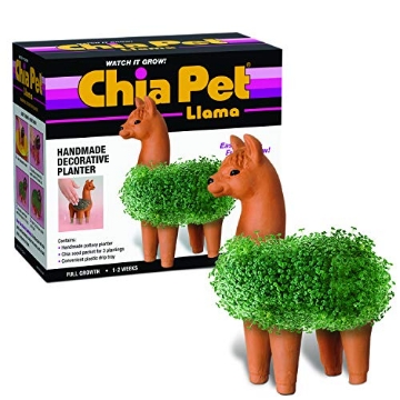 Picture of CHIA PET CP439A16 Chia CP439-01 Pet Llama Decorative Pottery Planter, Easy to Do and Fun to Grow (EA)