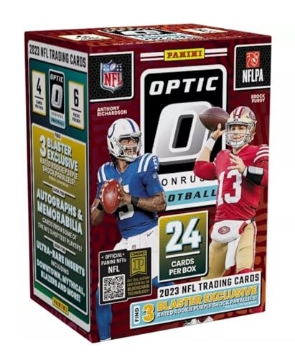 Picture of ALL SPORTS MARKETING INC 2-14604-20 2023 Panini Donruss Optic Football Blaster Box (EA)
