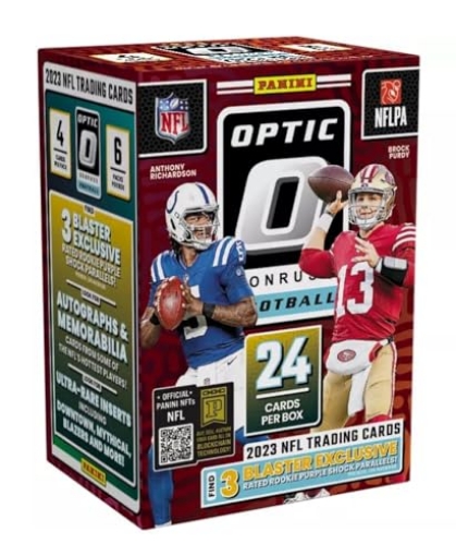 Picture of ALL SPORTS MARKETING INC 2-14604-20 2023 Panini Donruss Optic Football Blaster Box (EA)