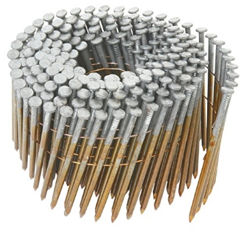 Picture of METABO HPT 12216HHPT Metabo HPT 12216HHPT 3 in. x 0.131-Gauge Bright Smooth Round Head Wire Coil Framing Nails for NV90AG | NV83A4 | 2400 Count (EA)