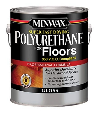 Picture of Minwax 130230000 Minwax Gloss Clear Polyurethane Floor Finish 1 gal. - Case of: 22 (PK-2-EA)
