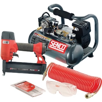 Picture of SENCO FASTENING SYSTEMS PC0947 Senco PC0947 18-Gauge Brad Nailer Compressor Combo Kit (EA)