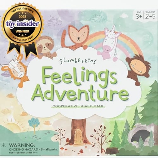 Picture of SLUMBERKINS INC GAME-BOARD-ADV Slumberkins Feelings Adventure Board Game - Cooperative Game for Kids, Parents & Teachers (EA)