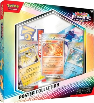 Picture of POKEMON PRISMATIC EVOLUTIONS 10-10024-101 Pokemon TCG: Scarlet & Violet—Prismatic Evolutions Poster Collection (EA)