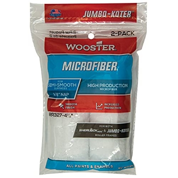 Picture of WOOSTER RR327-4 1/2 Wooster RR327-4 1/2 Microfiber Paint Roller, 4.5 (EA)