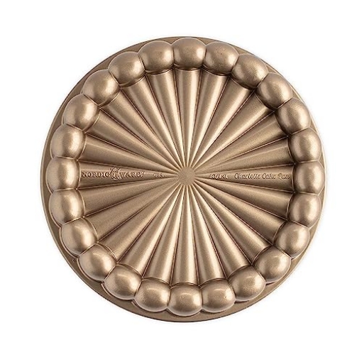 Picture of NORDIC SHIELD PLASTICS CORP 83577 Nordic Ware Charlotte Cake Pan, 6-Cup/1.4 Liters, Toffee (EA)